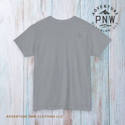 Adventure Bigfoot Valentine Tee – Funny Cryptid Shirt