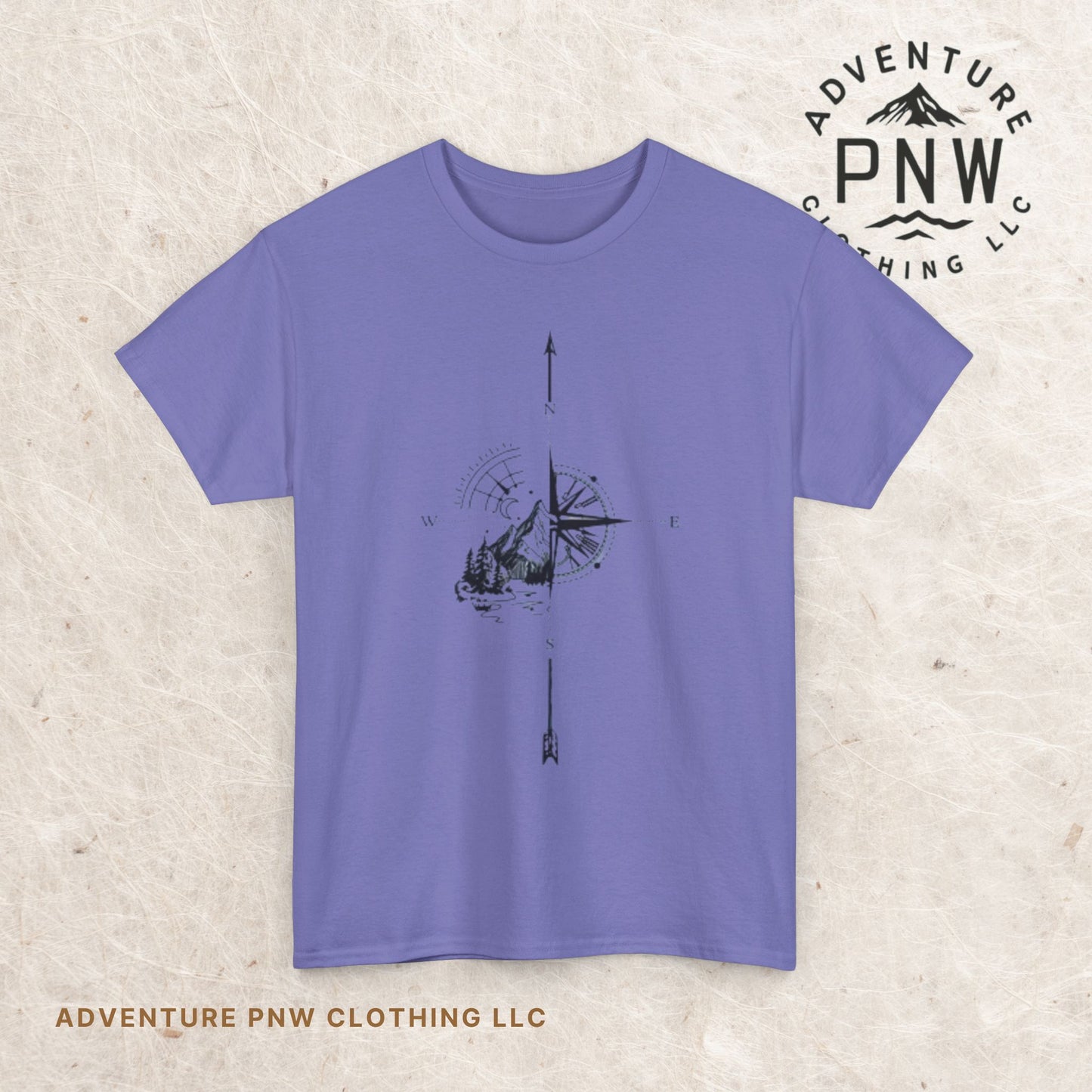 Mountain Compass Tee – Adventure & Hiking Shirt