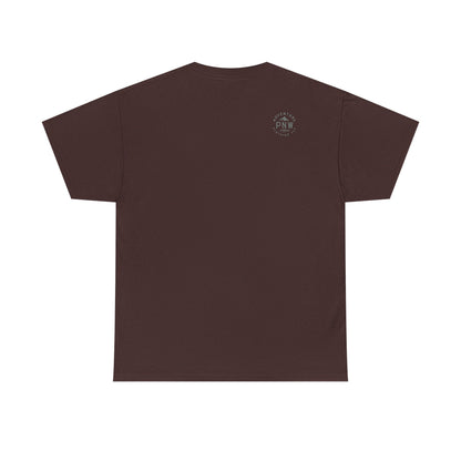 Bigfoot Valentine Shirt –Adventure Retro Heart Gesture Tee