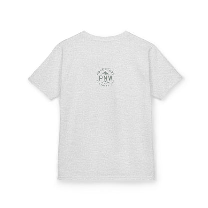Lets the ADVENTURE Begins with CHRISTMASS Vibes Kids Heavy Cotton™ Tee| Christmas Adventure Outfit