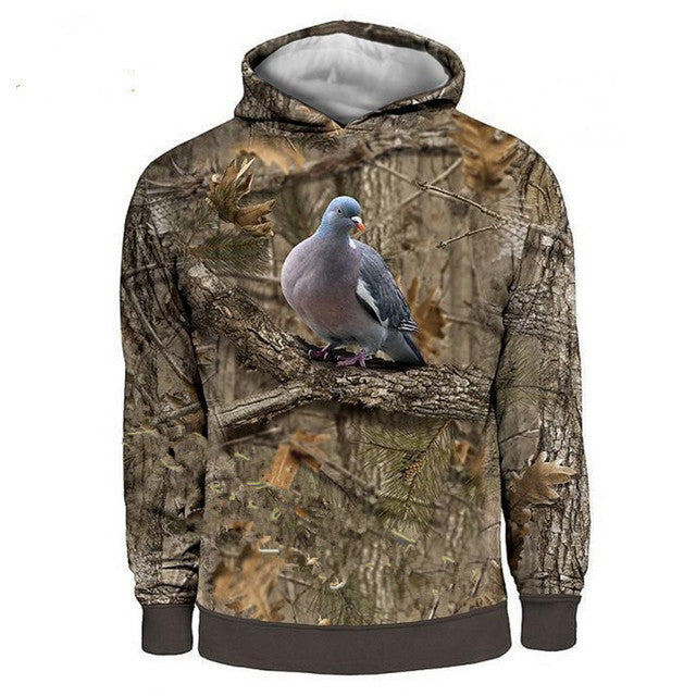 Popular Fishing Camping Digital Printing Sweater Men's Clothing