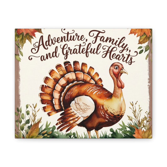 Thanksgiving Adventure Canvas Gallery | Celebrate the Season with Art & Gratitude |Canvas Gallery Wraps