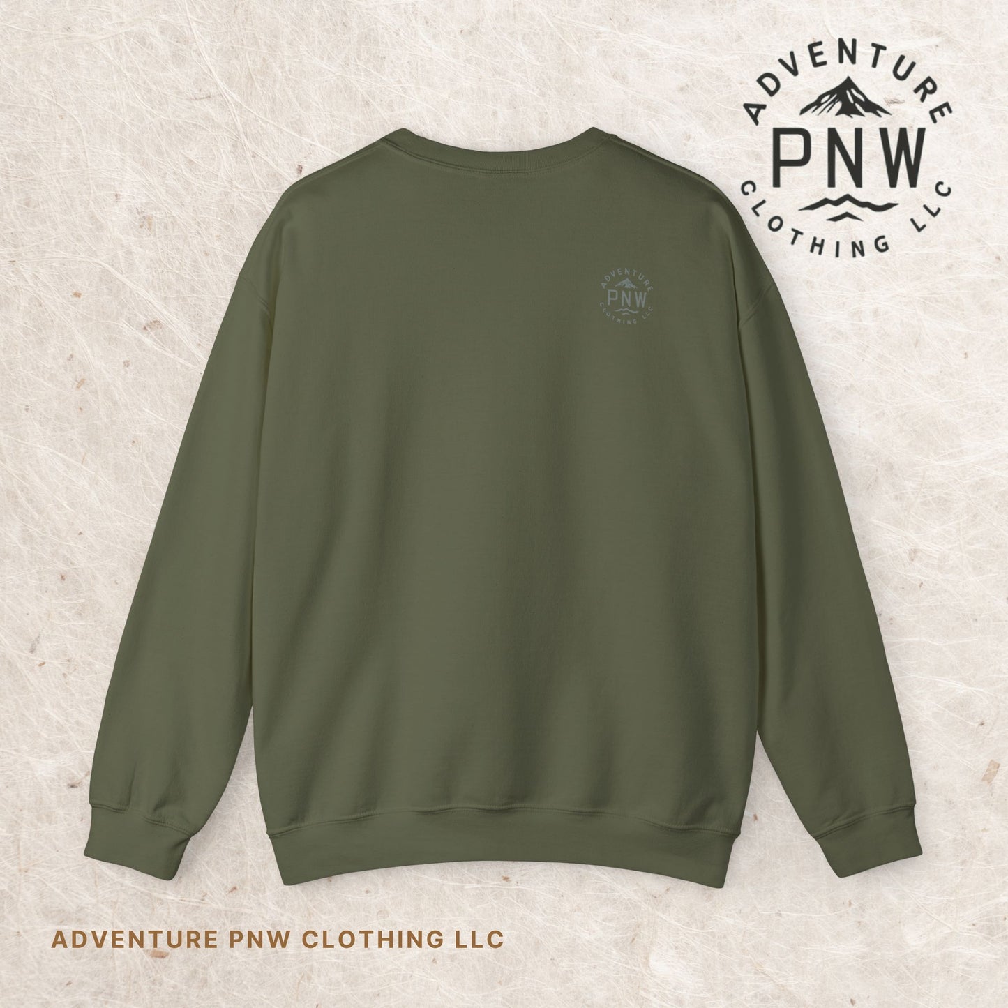 Bigfoot Santa Lights Sweatshirt –Adventure Funny Holiday Pullover