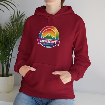 PRIDE Hoodie Stylish, Comfortable, and PRIDE Inspired Outdoor Mountain Adventure