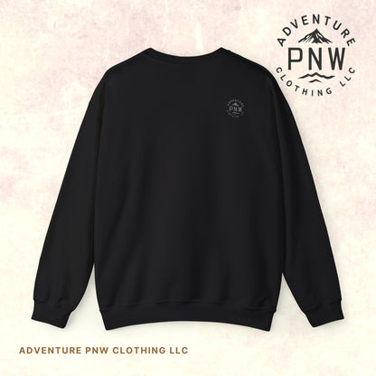 Adventure Bigfoot Christmas Lights Sweatshirt – Unisex Jumper