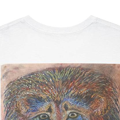 "The lion" - oil pastel