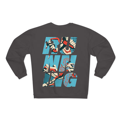 Outdoor Adventure Unisex Crew Neck Sweatshirt - Running Hiking PNW Athletic Pullover, Softstyle Apparel, Dare to Try, Adventure Clothing,