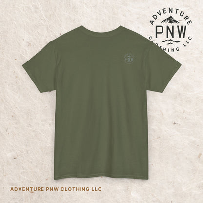 Let's Hike Together Unisex Tee, Adventure Outdoor Traveler Tshirt, Mountain Hiker Trail Shirt
