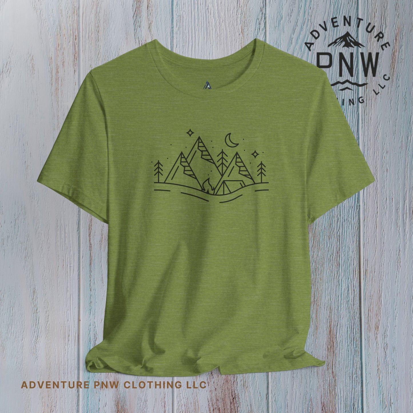 Mountain Adventure PNW T-Shirt Pacific Northwest Inspired Comfort and Style