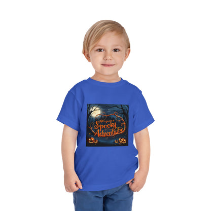 Lets Go on a Spooky Adventure T-Shirts | Perfect for Halloween Fun | Toddler Short Sleeve Tee | Toddler Short Sleeve Tee