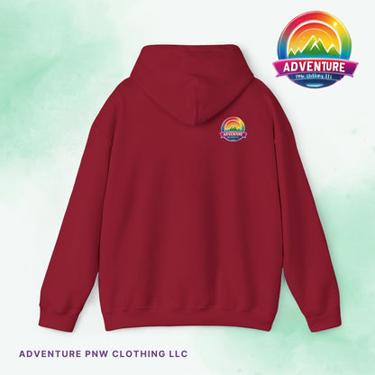 PRIDE Hoodie Stylish, Comfortable, and PRIDE Inspired Outdoor Mountain Adventure