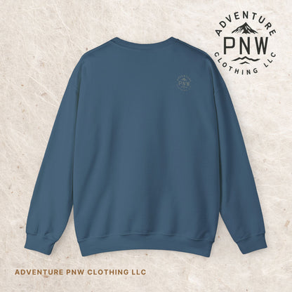 Heart Flowers Sweatshirt –Adventure Floral Nature Lover Gift