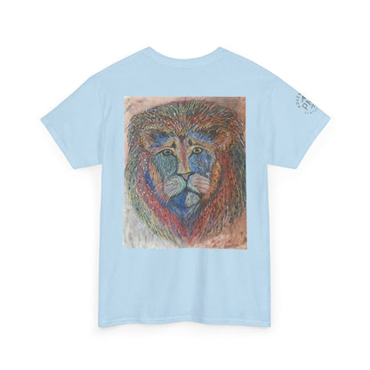 "The lion" - oil pastel
