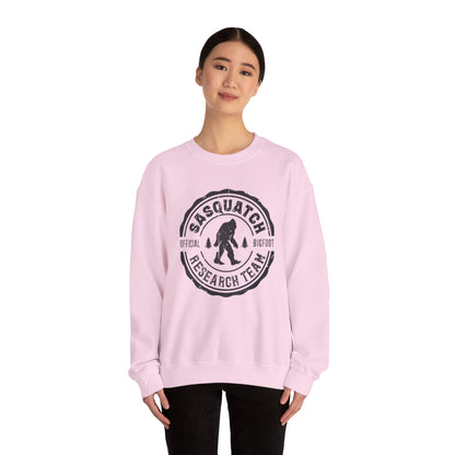 Sasquatch Bigfoot Research Team Crewneck Sweatshirt - Funny Sasquatch Apparel, Unisex Sweatshirt, Cryptid Gift, Sasquatch Lover Gift,