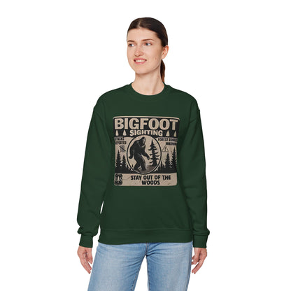 Bigfoot Retro Sweatshirt –Adventure Funny Sasquatch Crewneck