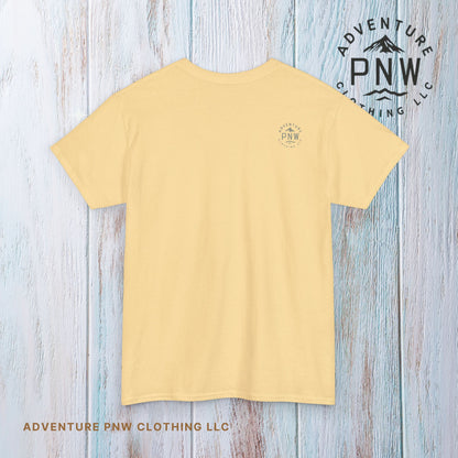 Grow in Love's Light Tree Heart T-Shirt, Outdoors Campers Top, Forest, Nature Lovers Gift, Love Shirt, Valentines day unisex Tshirt