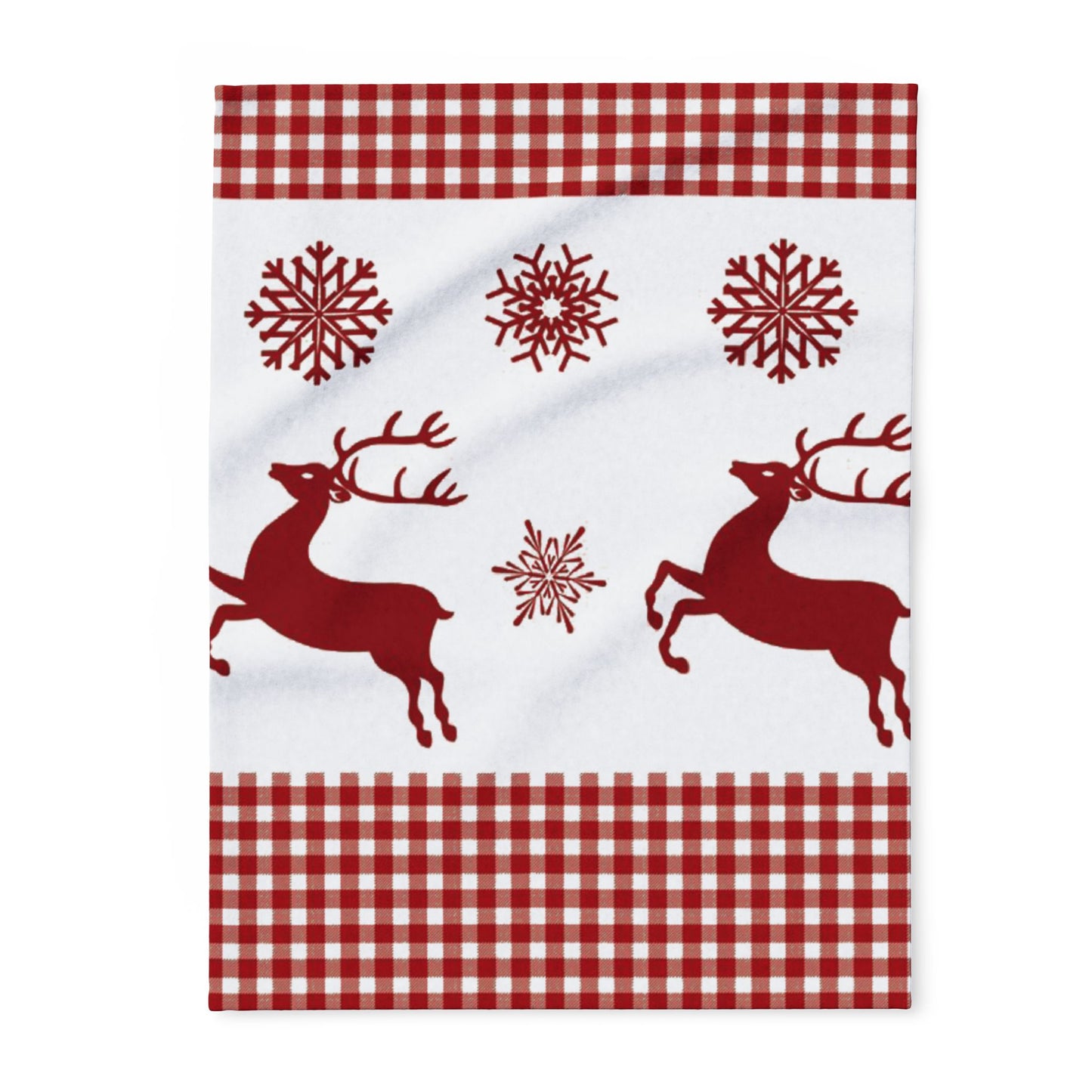 Arctic Adventure Christmas Fleece Blanket | Soft & Warm Holiday Throw | Christmas Decorations