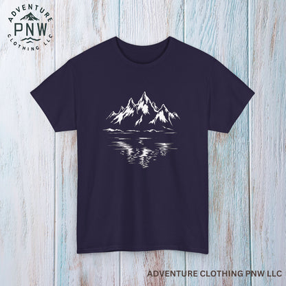 Mountain Adventure Unisex Tee, 3D Hiking Camping Nature Lover Wanderlust Gift Shirt, Outdoor Enthusiasts, Men Women Tshirt, Traveler Top