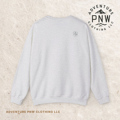 Floral Heart Adventure Sweatshirt – Valentine’s Gift for Her