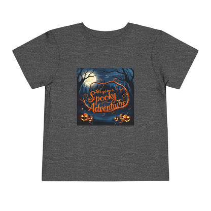 Lets Go on a Spooky Adventure T-Shirts | Perfect for Halloween Fun | Toddler Short Sleeve Tee | Toddler Short Sleeve Tee