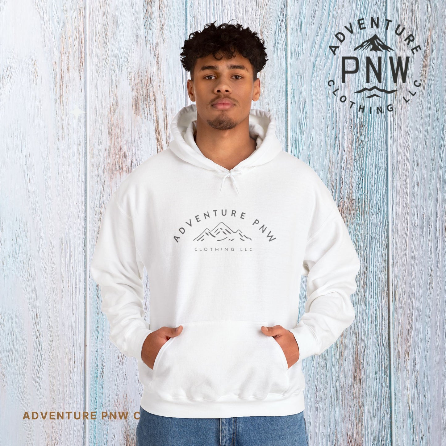 Original Adventure PNW Hoodie Design | Stylish Comfort for Outdoor Fun Adventure Mountains