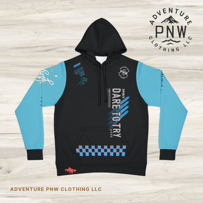 Pacific Northwest Adventure Hoodie, Cozy Athletic Sweatshirt for Outdoor Lovers, Perfect Gift for Hikers, Weekend Getaway, Fall Fashion