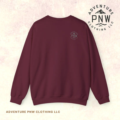 Squatchin Sweatshirt – Adventure Bigfoot Vintage Crewneck