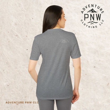 Adventure Adidas Eco PNW Mountain Camping Tee – Unisex