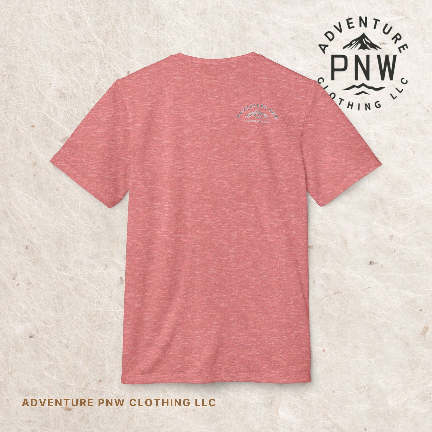 Adventure Adidas Eco PNW Mountain Camping Tee – Unisex