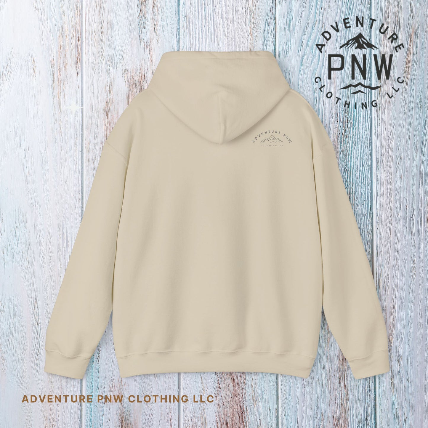 Original Adventure PNW Hoodie Design | Stylish Comfort for Outdoor Fun Adventure Mountains