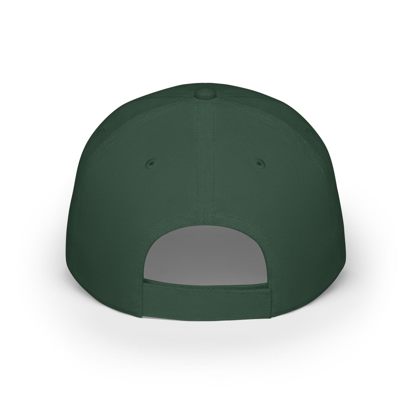 Runner Red Low Profile Baseball Cap - Stylish Hat for Runners, Casual Wear, Gift for Athletes, Running Events, Outdoor Activities