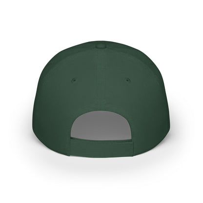 Runner Red Low Profile Baseball Cap - Stylish Hat for Runners, Casual Wear, Gift for Athletes, Running Events, Outdoor Activities