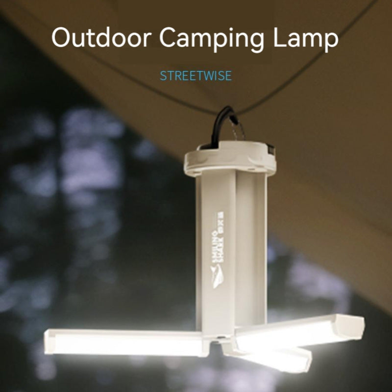 Super Bright Tent Camping Lamp with Magnet - Model LY-0287 | Rechargeable LED Light with 6-Hour Runtime