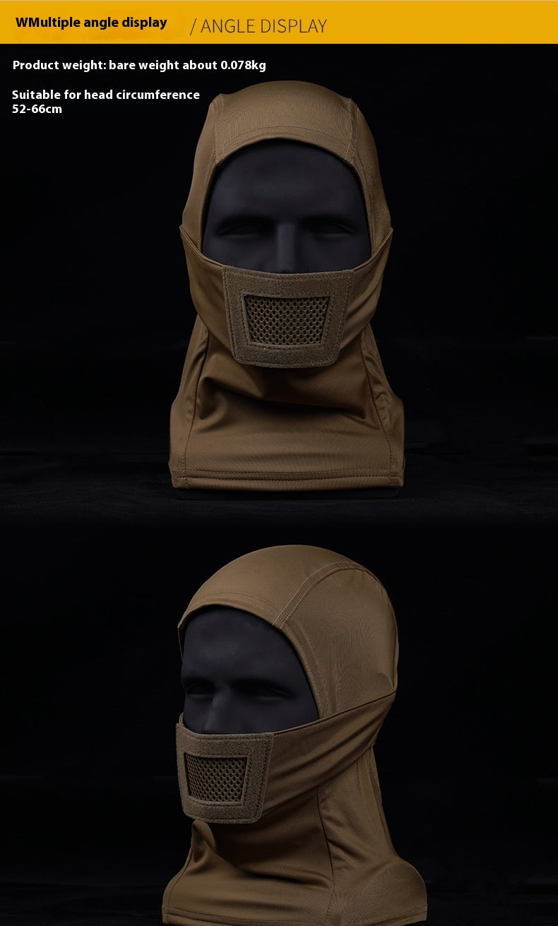 WoSporT Knight Camouflage Headgear