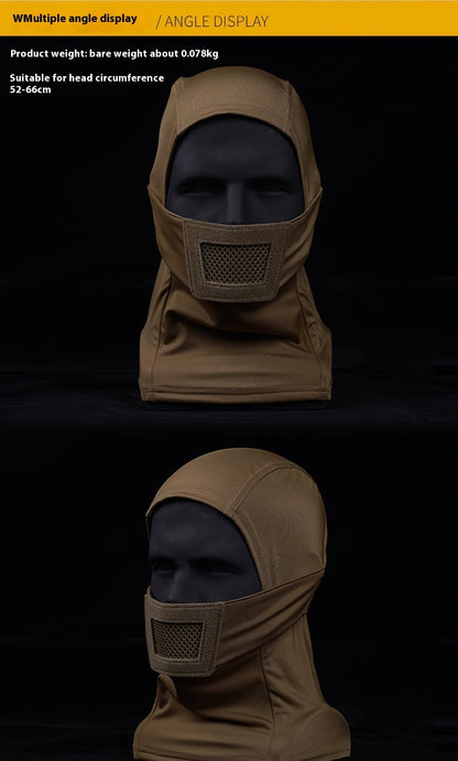 WoSporT Knight Camouflage Headgear