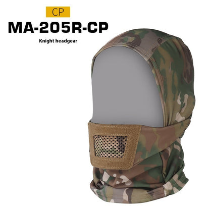 WoSporT Knight Camouflage Headgear