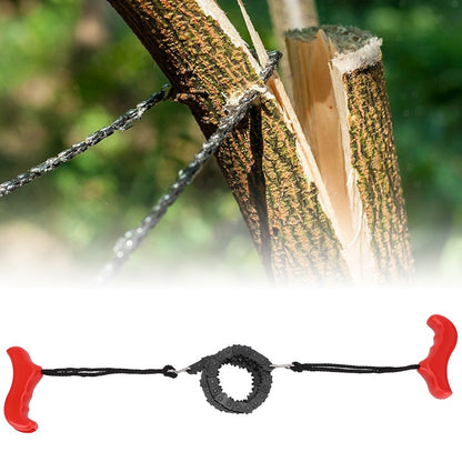 Outdoor Survival Pocket Chain Saw Hand Chainsaw Gear for Camping Hiking Hunting